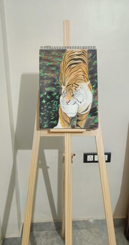 Grandink® Pinewood Easel 6FT Stand photo review