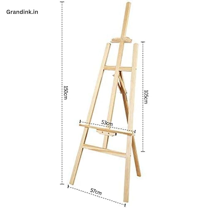 Grandink®Pinewood Easel Stand-5FT