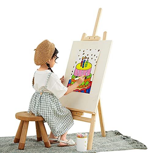 Artist Wooden Easel Stand 1 to 5 FEET with Angle and Height