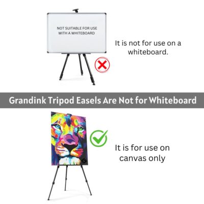 Grandink Black Tripod Easel Stand - Image 6