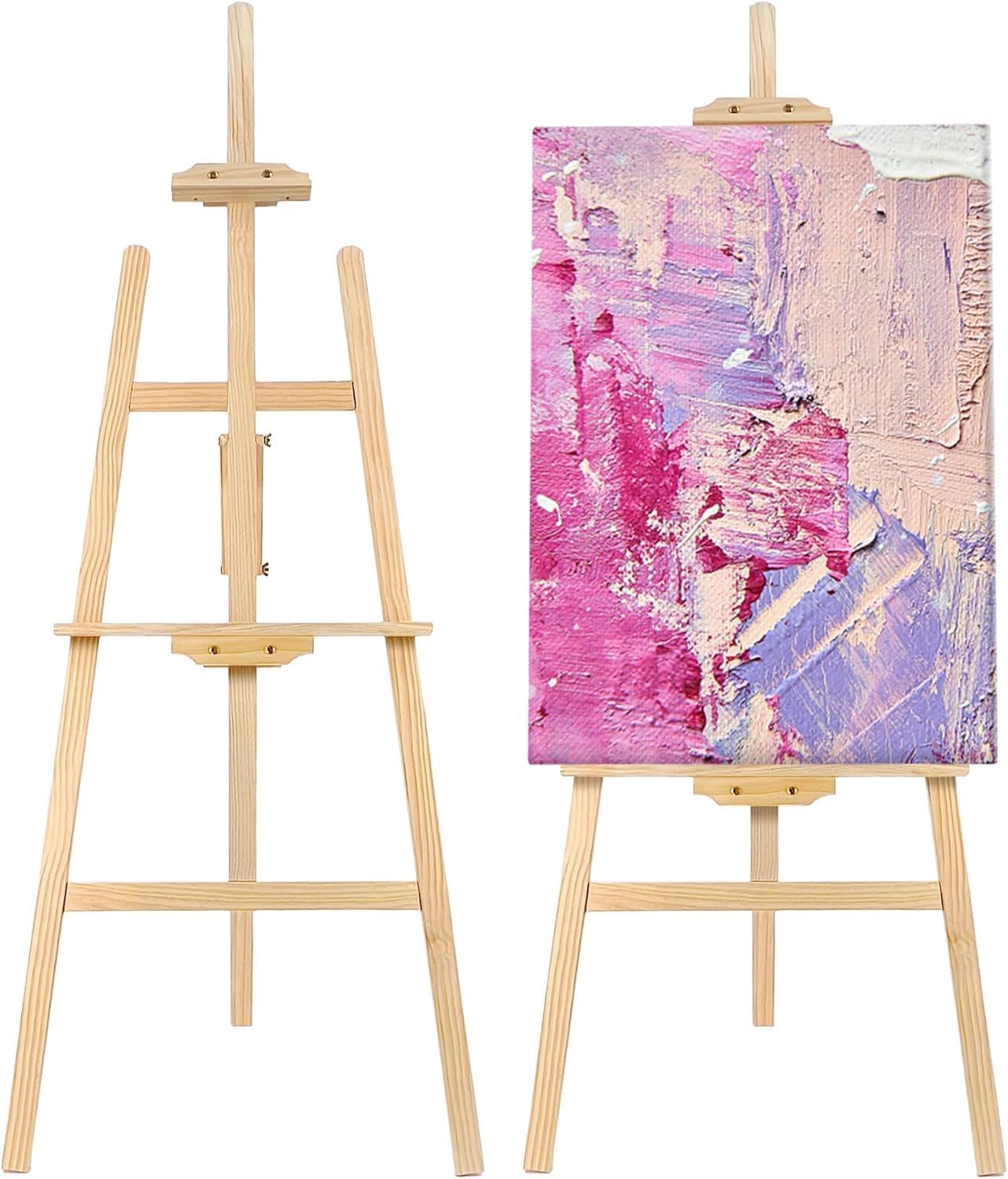 Grandink® Pinewood Easel 6FT Stand