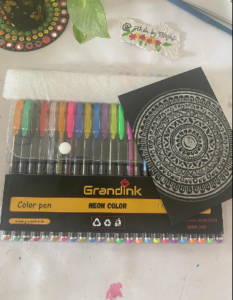 Grandink Neon Gel Pens -Set of 48 photo review
