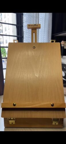 Grandink® Wood Tabletop Sketch-Box Easel photo review