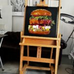 Grandink®Large H-Frame Studio Easel photo review