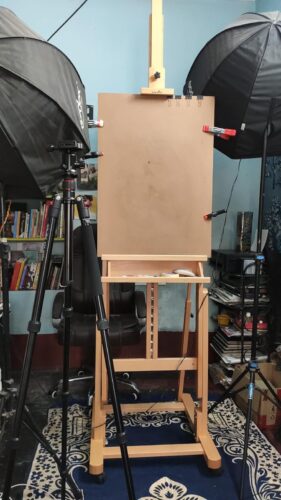 Grandink®Large H-Frame Studio Easel photo review