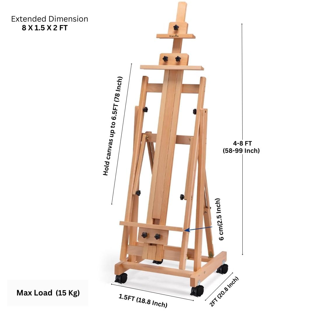 Purchase Large Wood Easel Stand Online in India