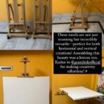 Grandink Large H-Frame Studio Painting Easel photo review