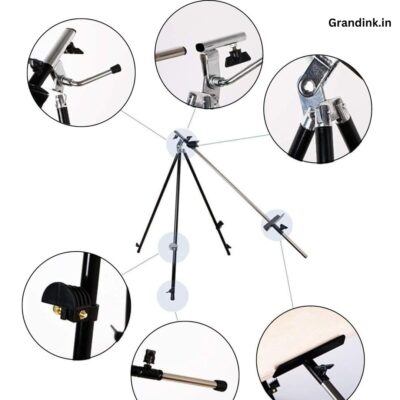 Grandink Tripod Display Stand Easel (Holds Canvas up to 70CM)