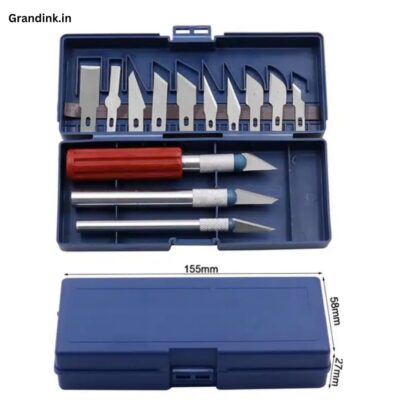 Grandink 13Blades Box Knife Tools With 3 Knife