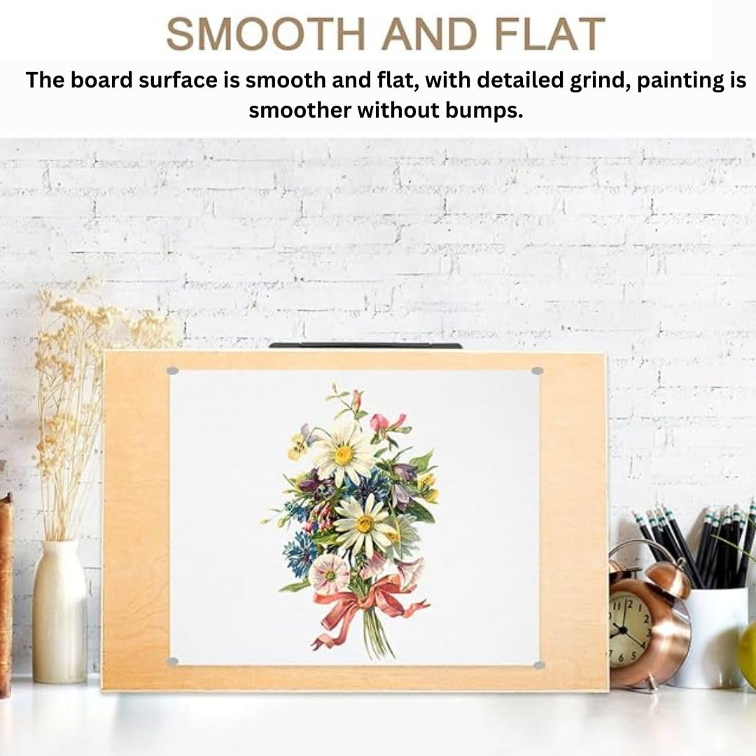 Grandink Artist Wooden Paint Drawing Board - Grandink