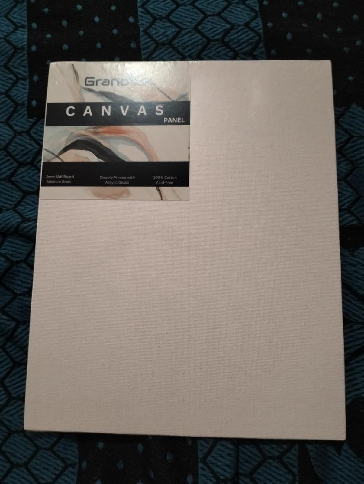 Grandink 4X6 Inches Stretched Canvas for Painting (Set-4) - Grandink