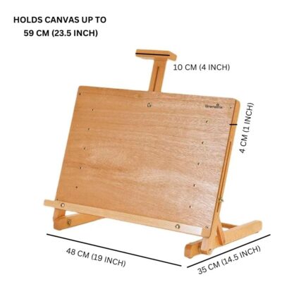 Grandink Drawing Board Easel(Holds Canvas up to 23 Inch) - Image 2