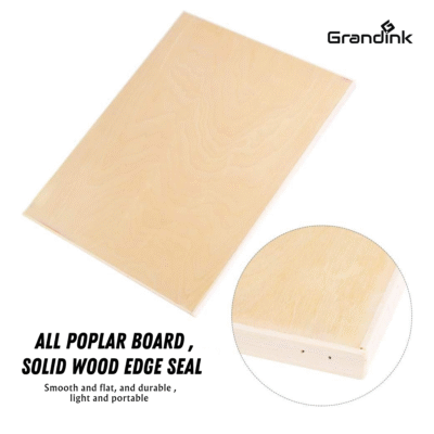 Grandink Solid Wooden Drawing Board Panel 2MM – (3 X 2 FT) - Image 3