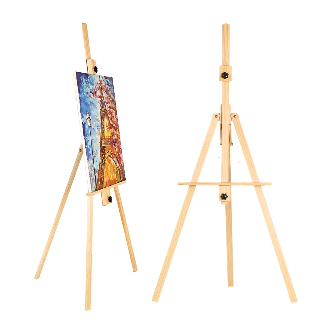 Grandink 5ft Adjustable Wooden Artist Easel Stand