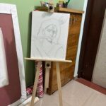 Grandink 5FT Pinewood Tripod A-Frame Easel Stand photo review